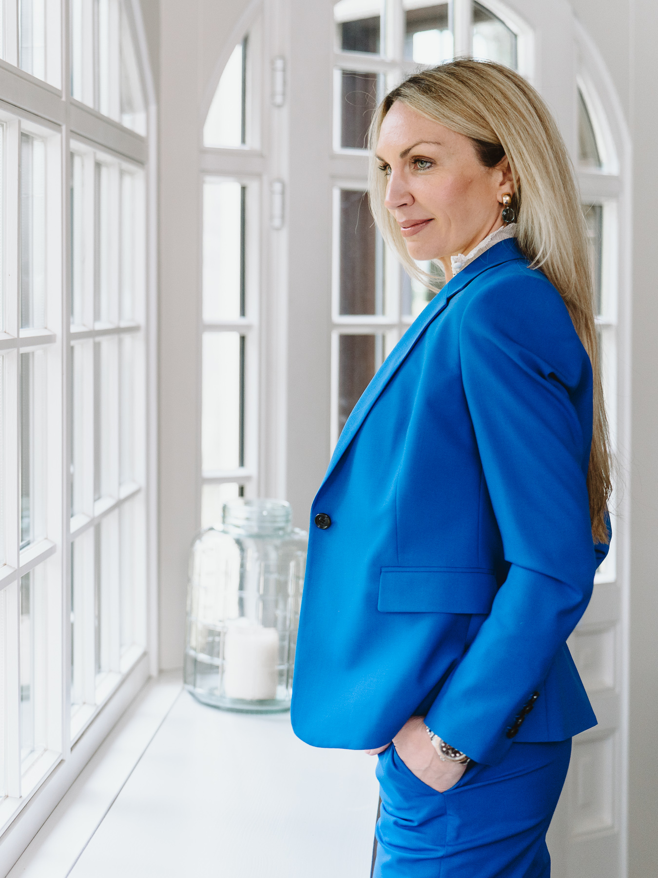 Entspanntes Fotoshooting in der Villa Hüser Bonn